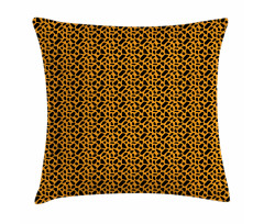 Cheetah Skin Look Motif Pillow Cover