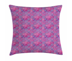 Oriental Damask Colors Pillow Cover