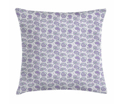 Oriental Pastel Tone Pillow Cover