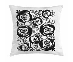 Flourish Motif Pillow Cover