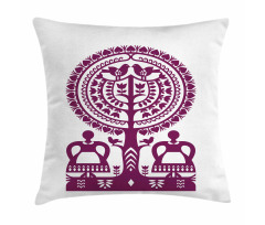 Polish Kurpie Papercuts Pillow Cover