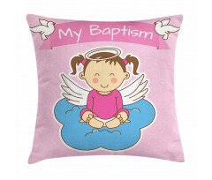 Baby Girl Pillow Cover