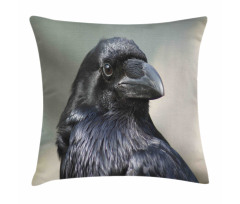 Close up Bird Portrait Pillow Cover