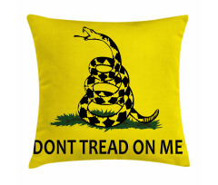 Gadsden Snake Pillow Cover