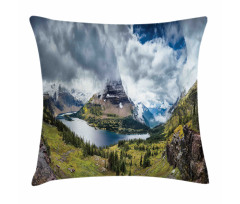 Overlook Vista Hidden Lake Pillow Cover