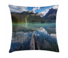 Serenity Emerald Lake Pillow Cover