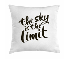 Motive Saying Pillow Cover