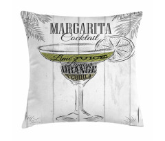 Ingredients of Margarita Pillow Cover