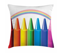 Painting Craft and Rainbow Pillow Cover