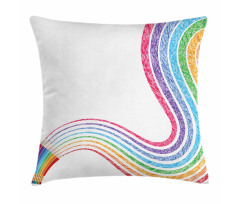 Imagination Themed Pencils Pillow Cover