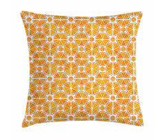 Citrus Fruit Slices Pillow Cover