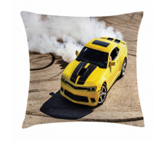 Racer Speedy Sports Car Pillow Cover