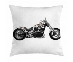 Motorbike Power Ride Pillow Cover