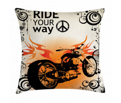 Freedom Theme Sign Pillow Cover