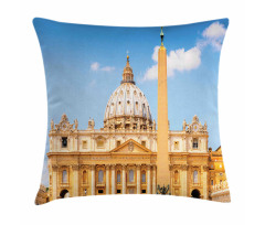 Historic St. Peter's Photo Pillow Cover