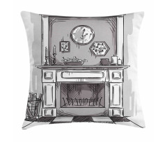 Greyscale Cozy Edge Home Pillow Cover