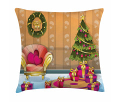 Noel Room Cartoon Pillow Cover