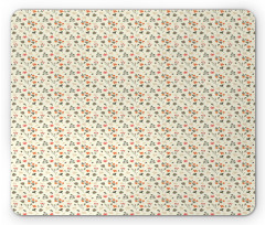 Seasonal Floral Art Mouse Pad