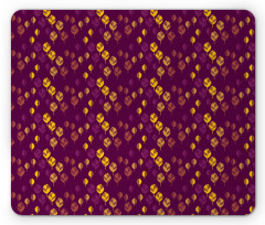 Cozy Abstract Leaves Mouse Pad