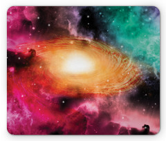 Galaxy Stardust Cosmos Mouse Pad