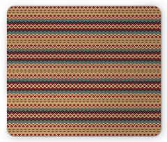 Aztec Line Pattern Mouse Pad