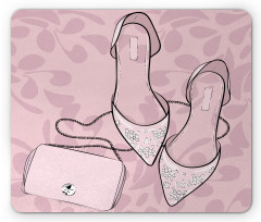 Feminine Clutch Stiletto Mouse Pad