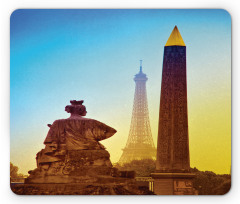 Eiffel Old Tower Photo Mouse Pad