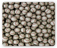 Baseball Sport Emblem Mouse Pad