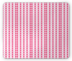 Pinkish Argyle Mouse Pad