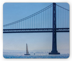 Sailboat from Pier 7 Mouse Pad