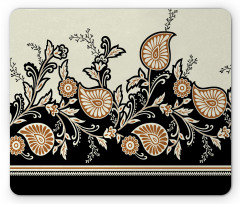 Floral Traditional Mouse Pad