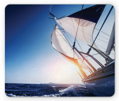 Sail Boat Adventure Sea Mouse Pad