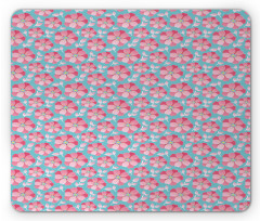 Abstract Petals Mouse Pad