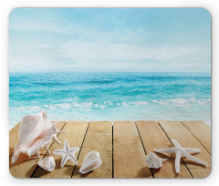 Sunshine Maldives Deck Mouse Pad