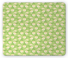 Fresh Yellow Flowers Mouse Pad