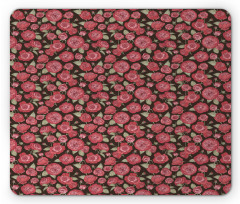 Nature Tone Floral Mouse Pad