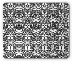 Monochrome Tribal Mouse Pad