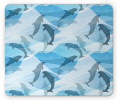 Underwater Fish Pattern Mouse Pad