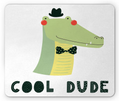 Cool Dude Funny Character Mouse Pad