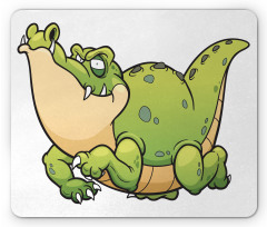 Beefy Alligator Pattern Mouse Pad