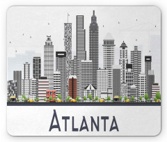 Atlanta City Architecture Mouse Pad