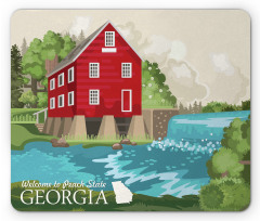 House in the Nature Mouse Pad