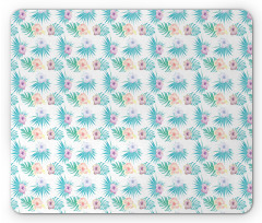 Summer Botanic Blossoms Mouse Pad