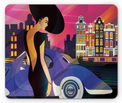 Upscale Cityscape Mouse Pad