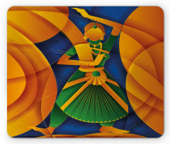 Dancing Girl Mouse Pad