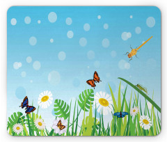 Sunny Grassland Mouse Pad