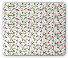 Coral Snakes Design Mouse Pad