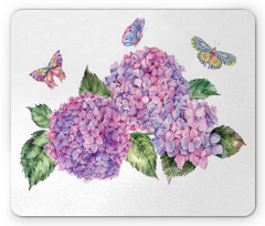 Hydrangea Leaves Mouse Pad