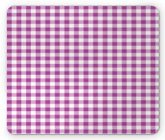 Tartan Inspired Squares Mouse Pad