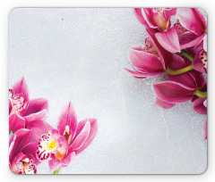 Relaxing Orchids Pattern Mouse Pad